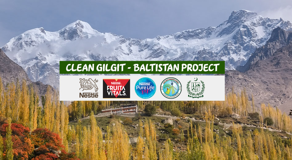 Nestlé’s Clean Gilgit-Baltistan Project is envisioning a waste-free future by focusing on waste segregation and recycling systems for Gilgit-Baltistan.